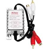 BOSS Audio Systems B25N Car Sound Noise Filter, Ground Loop Isolator