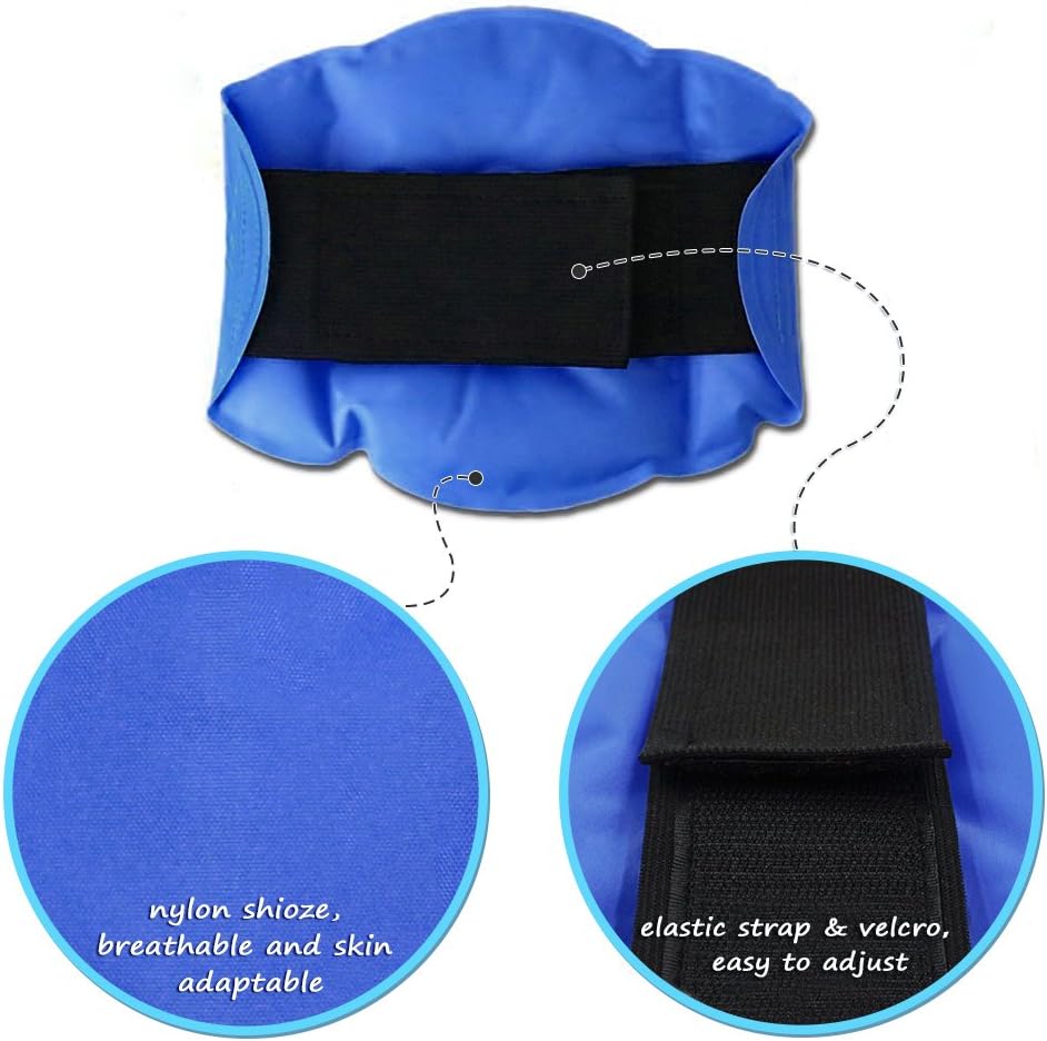 Ice Pack for Knee Reusable Gel Hot Cold Pack for Knee Replacement Surgery Pain Relief Ice Packs Wraps for Swelling Sports Injury - Image 5