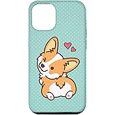 Funny Cute Kawaii Corgi Butt Lover Case for iPhone 12/12 Pro