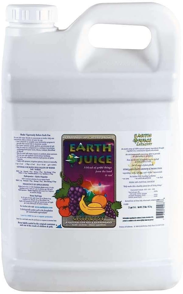 Earth Juice100531963 2 Ea/2.5 Gallon Catalyst, White
