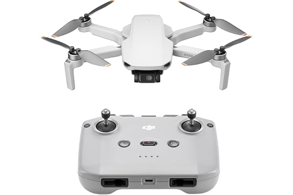 DJI Mini 4K, Drone With 4K UHD Camera, Under 249 g | 3-Axis Gimbal, 10km Video Transmission, Auto Return, Wind Resistance, 31