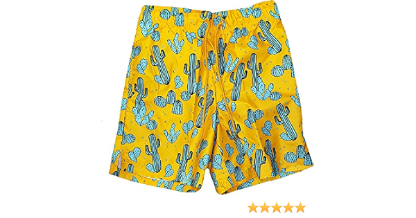 George Clothing Men's Cactus Print Swim 