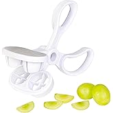 Ubbi Grape Cutter for Kids, Fruit and Vegetable Slicer, Safe and Easy to Use
