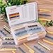 EAONE 850 Pieces 30 Values 1% Resistor Kit, 0 Ohm-1M Ohm 1/4W Metal Film Resistors Assortment for DIY and Experiments