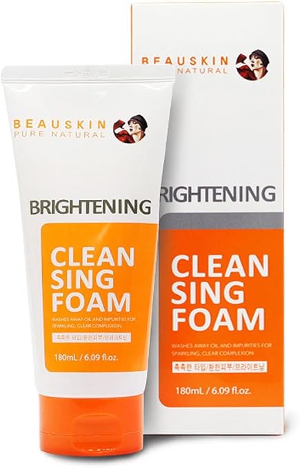 brightening cleansing foam
