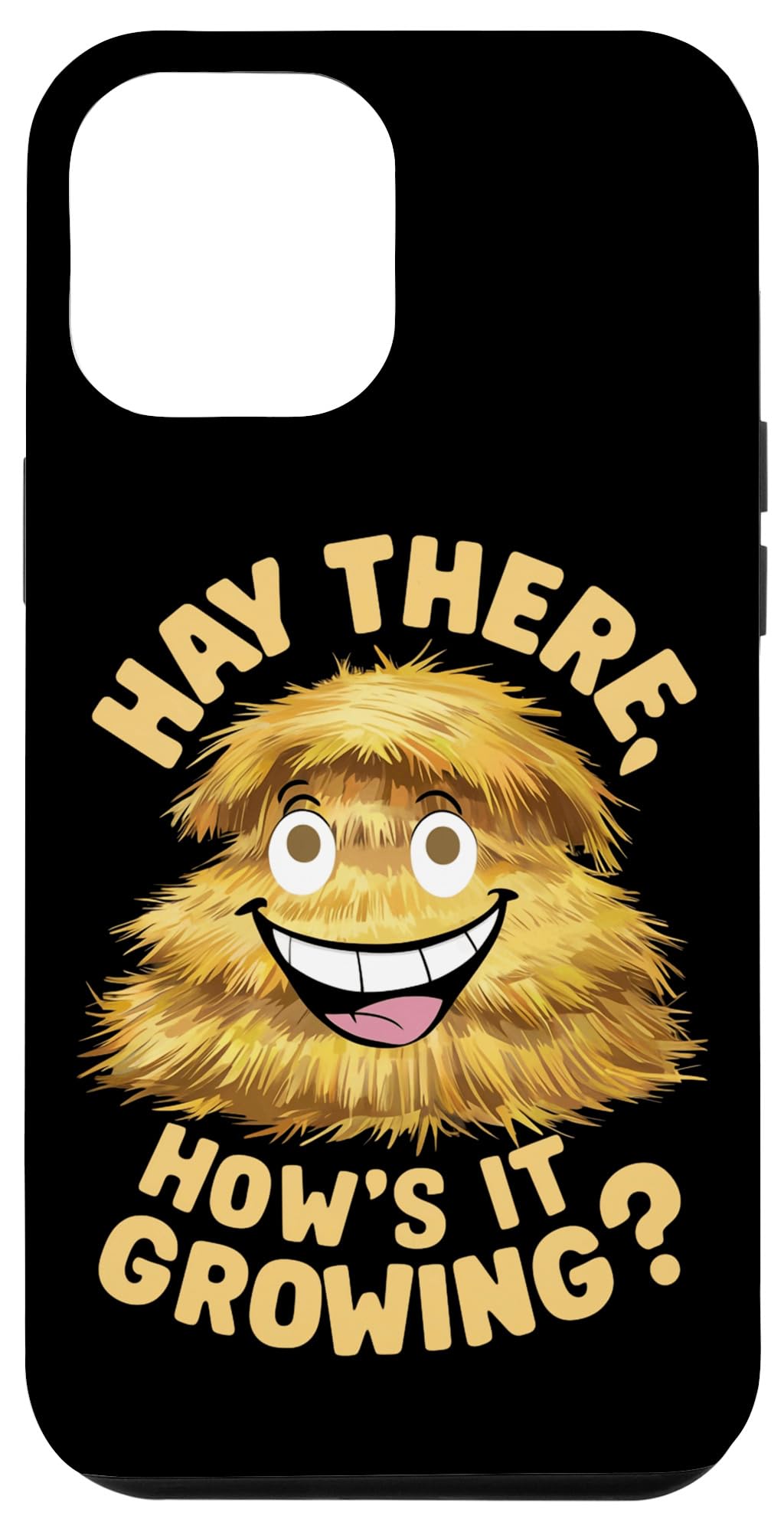 iPhone 12 Pro Max Hay There How's It Growing Farmer Life Case