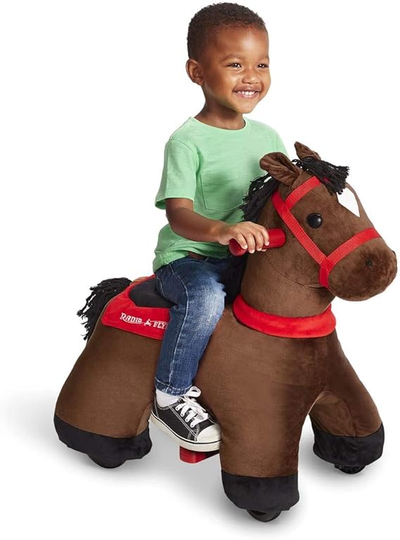 lightning electric ride on horse