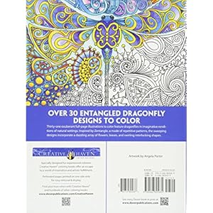 Creative Haven Entangled Dragonflies Coloring Book (Adult Coloring)