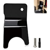 Tailgate Anti-Theft Lock Bracket,Compatible with 2024-2026 Toyota Tacoma | Stainless Steel Truck Bed Hinge Security Protector ,Passenger-Side,with mounting fastener and driver bit,Black