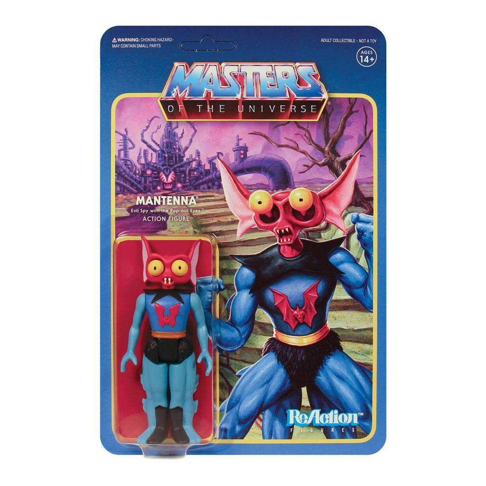 SUPER7 Mantenna Masters of the Universe ReAction Action Figure
