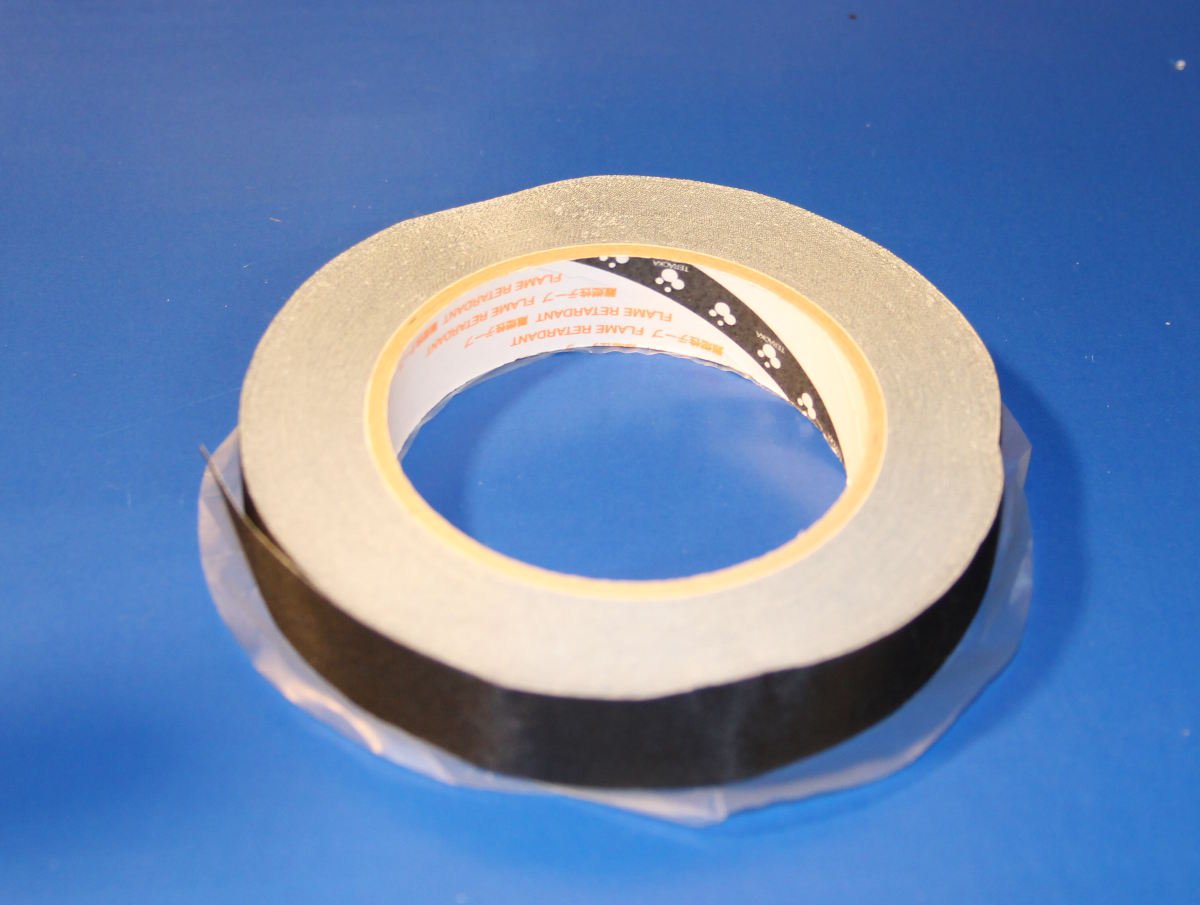 AcetateRubber cloth adhesive tape 3/4" x 100 ft 3.7 kV Teraoka Japan