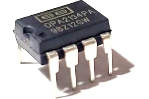 Juried Engineering OPA2134PA OPA2134 SoundPlus™ Audio Operational Amplifier with Low Distortion, Low Noise and Precision Breadboard-Friendly IC DIP-8 (1 Piece)