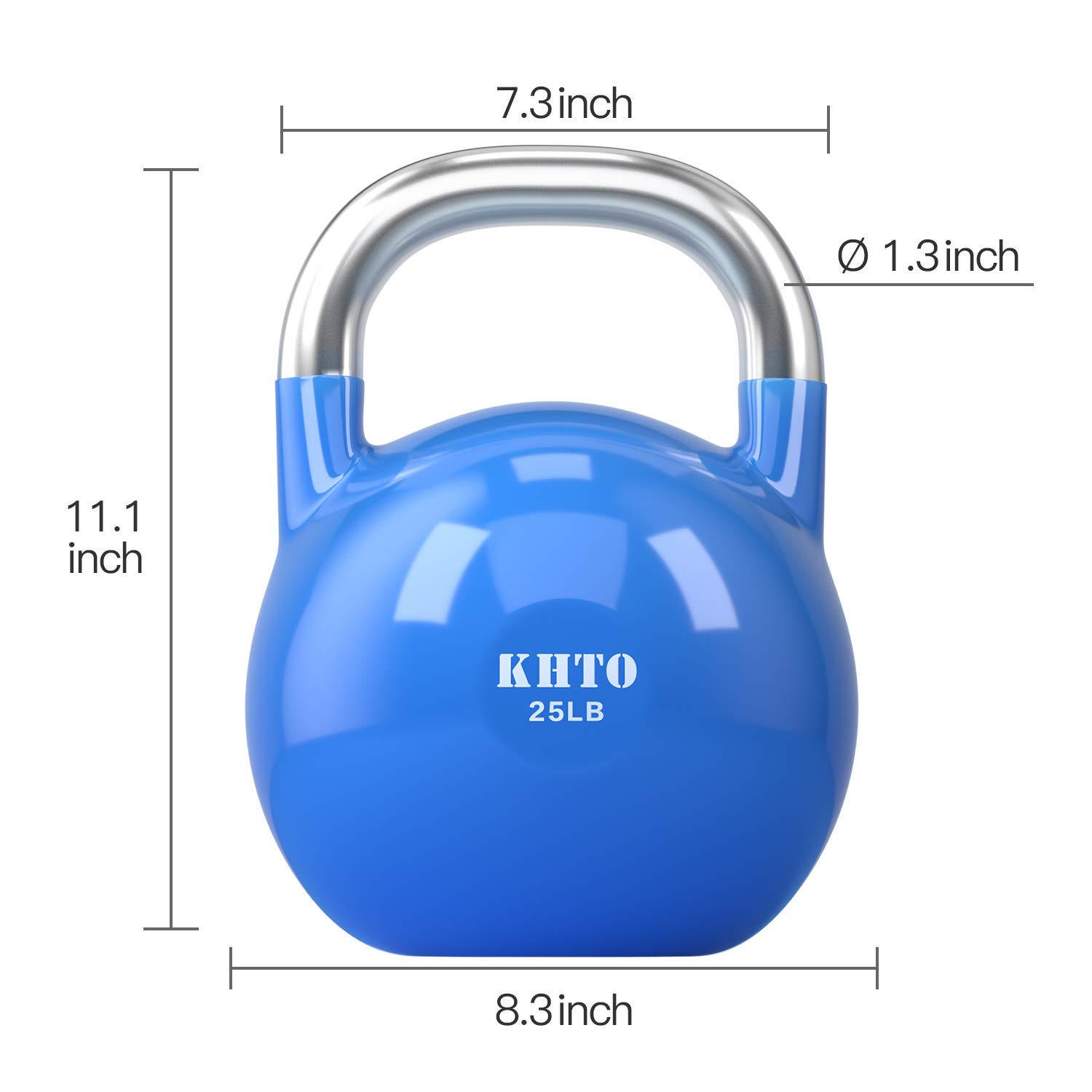 KHTO Kettle Bells Competition Kettlebell 50 LB Professional Grade
