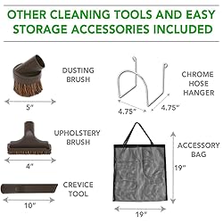 OVO Central Vacuum Deluxe Accessory Kit, 50ft