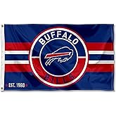 Buffalo Bills Patch Button Circle Logo Flag Large 3x5 Banner