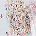 1000pcs/bag Nail Art 3D Fruit Feather Heart Flower Candy Tiny Fimo Slices Polymer Clay DIY Nail Sticker Decoration