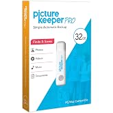 Smart USB Flash Drive 32GB - Picture Keeper PRO External Photo Video and File Backup &amp; Storage Device for PC and MAC Laptops and Computers
