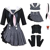 TFRVMA Costume Dress Uniform Full Set Balck Women Party Suit