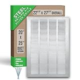 Handua 20"W x 25"H [Duct Opening Size] Steel Return