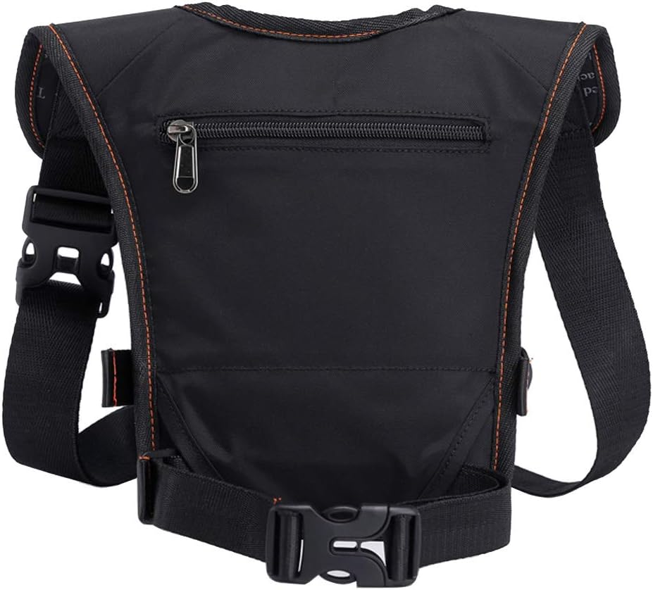 Tactical Waist Pack Outdoor Drop Leg Bag for Men Women Travel Sports Camping Fishing Motorcycle Cycling Military Thigh Hip Bum Belt Pouch Purse Navy - Image 5
