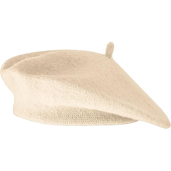 1228 Wool Beret Hat Handmade Felt Cartoons Beanies French Women Girls Wool Beret hat Handmade Wool Felt Cartoons Beanies Mauritius  main image 3