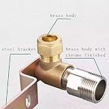 OMOTOOL Concealed Shower Faucet Wall Bracket Positioner 15mmx1/2'' view 5