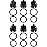 High PSI Products Kit 1 Replacement - Valve Kit with Valve and Cap O-Rings, 6 Valves + 12 O-Rings, for General Pump T TS TSS TT CW Series and Interpump W WS WW Pumps, Replaces GP K01