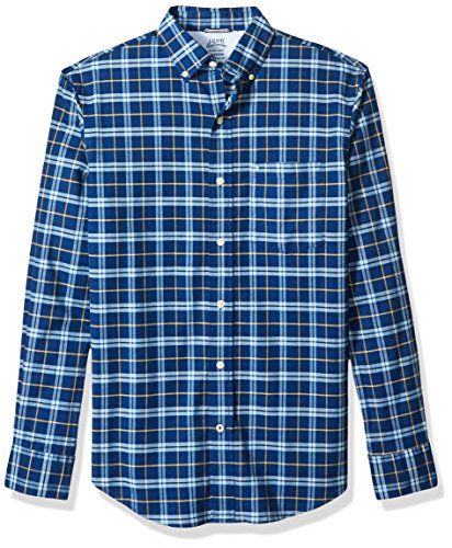 Izod men s oxford plaid long sleeve shirt, pure estate …