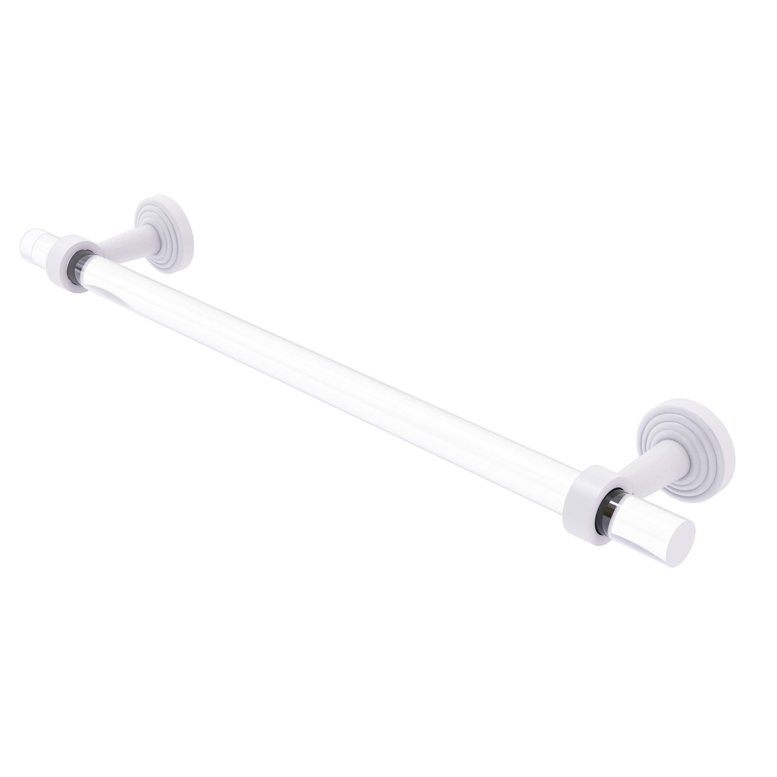 Photo 1 of ***FACTORY SEALED***Allied Brass PB-41-30 Pacific Beach Collection 30 Inch Towel Bar, Matte White