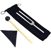 Miwayer Professional International A A440 Hz Tuning Forks for Healing, Medical, and Music - Multi-Frequency Tuning Fork Kit for Sound Therapy, Meditation, Chakra Balancing, and Instrument Tuning