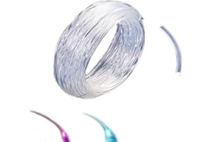 Rayauto 3mm Car Home LED Lighting Decoration Clear Side Glow Fiber Optic Cable DIY (20M Length)