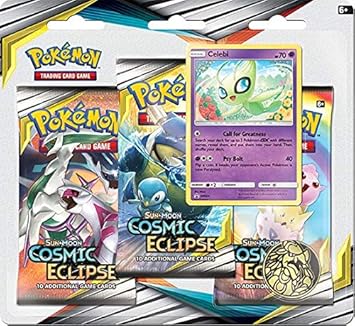 Pokémon Tcg Sun Mooncosmic Eclipse Three Booster Blister