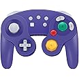 HaeBorl Wireless Controller for Nintendo Switch, Wireless Switch Pro Controller with 600mAh Built-in Battery for Nintendo Switch/Switch OLED/PC/Steam, Auto Turbo,Wake-up/Screenshot Function, Purple