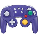 HaeBorl Wireless Controller for Nintendo Switch | Wireless Switch Pro Controller with 600mAh Built-in Battery for Nintendo Switch/Switch OLED/PC/Steam, Auto Turbo, Purple