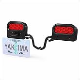 Yakima EXO LitKit Taillight System, License Plate &amp; Tail Light Accessory | Compatible with SwingBase Hitch System for Added Rear Visibility, Registration Display and Safer Road Travel with Cargo