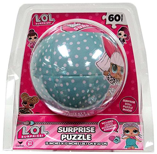 Cardinal Games L.O.L Surprise Puzzle with Doll Jigsaw (60 Piece)