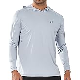 NORTHYARD Men's UPF 50+ Hoodie Shirts Long Sleeve Sun Protection Fishing Swim Beach UV SPF Rash Guard Quick Dry Lightweight