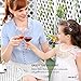 MICHLEY Unbreakable Wine Glasses, 100% Tritan Plastic Shatterproof Large Wine Glasses 20 oz, Set of 4