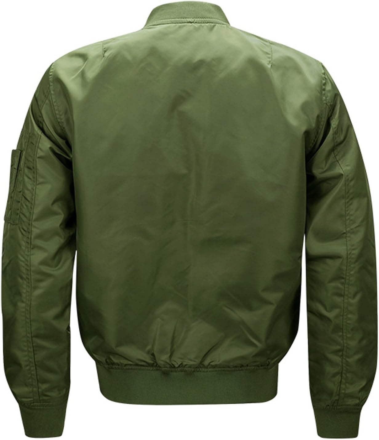 Springrain Men's Casual Stand Collar Millitary Pilot Bomber Jackets at  Men’s Clothing store