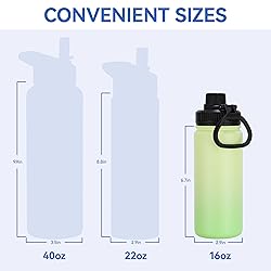 DOMICARE 16 oz Kids Water Bottle for School