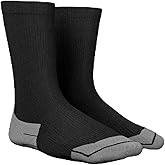 DFND Unisex Hybrid Ax Crew Compression Socks (1 Pair) – Injury Relief, Recovery – Made in USA