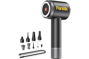 Fanttik X9 Classic Inflator/Blower 2-IN-1, Tire Inflator Portable Air Compressor with Light and Power Bank, 150PSI Cordless Air Pump for Car, Motorcycle, Bike, Ball, Air Mattress, Kayak, Swimming Ring