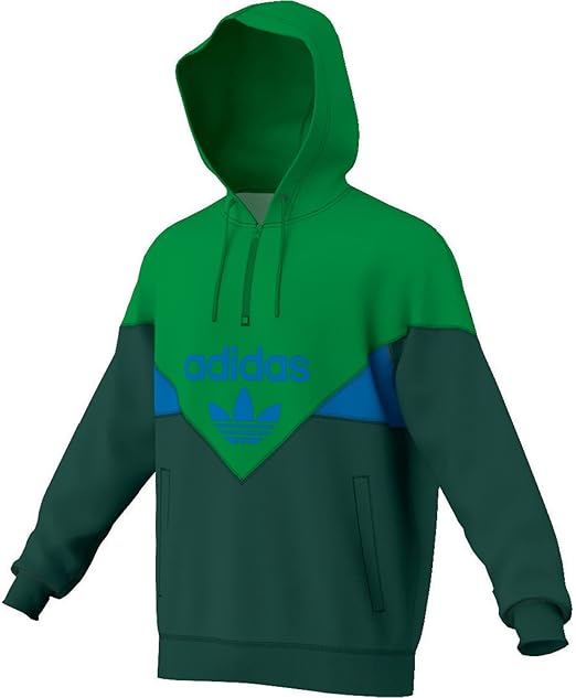 adidas Men's Jumper Green/Blue Amazon.co.uk Clothing