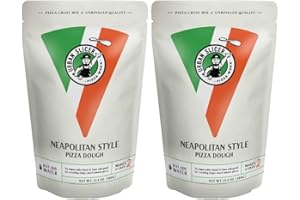 Urban Slicer Pizza Worx - Neapolitan Style Pizza Dough - At-Home Pizza Making Kit for Classic Artisan Crust - 13.4 oz. Bags - 2 Pack - Makes 4 Pizzas
