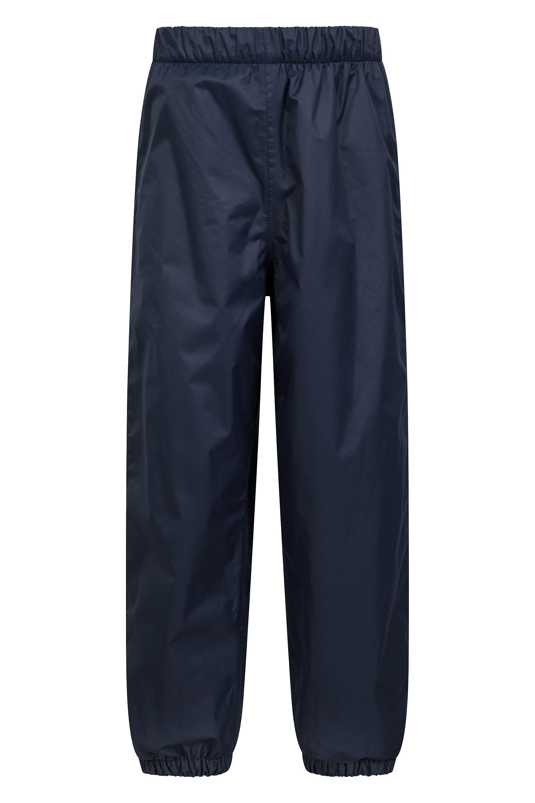 Mountain Warehouse Waterproof Fleece Lined Kids Trousers - Breathable Girls & Boys Pants, Taped Seams, Warm - for Spring Summer, Walking, Travelling, Hiking Navy Teen Size 13 Years