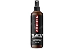 Pride and Groom The Leave in – Dog Conditioner and Detangler Spray Made in USA with Clean Ingredients & Signature Scent to Nourish, Moisturize, Repair, & Add Shine to All Pet Coat Types – 12 fl oz
