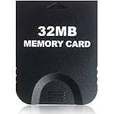 Hyamass 32MB(507 Blocks) Gamecube Memory Card, High Speed Game Memory Card Compatible for Nintendo Gamecube and Wii Console Accessory Kits - Black