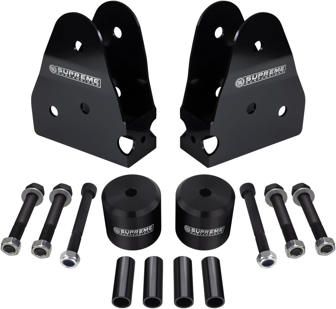 Supreme Suspensions Front 2" Lift Kit + Radius Arm Drop