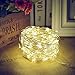Vmanoo LED String Lights 72 Feet 200 LED Solar Powered Copper Wire Starry Rope Xmas Lights Indoor Outdoor Lighting for Home Garden Party Path Lawn Wedding Christmas DIY Decoration 2-Pack (Warm White)
