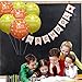 Back to School Decoration Balloon, Happy First Day of School Sign 1st Preschool Photo Prop for Kindergarten Classroom Welcome Teacher Student Party Favors Supplies Decor 100 Pack with 12